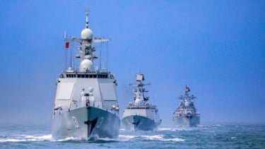 Kerahkan Ratusan Kapal Perang di Perairan Dekat Taiwan, China Klaim Tindakan Sah
