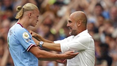 Guardiola Bongkar Percakapan Tegang dengan Haaland Usai Laga Kontra Leeds
