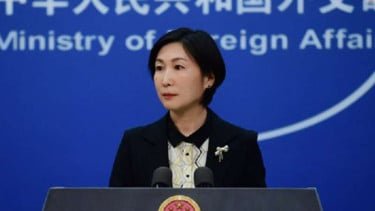Jubir Kementerian Luar Negeri China Mao Ning menjalankan tugas perdana