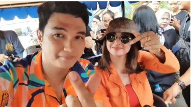 Akur Lagi dengan Dewi Perssik, Aldi Taher Peringatkan Netizen: Jangan Ganggu Beliau Ya!