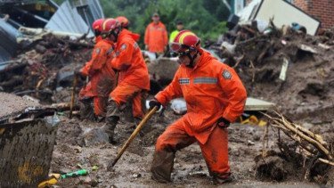 Tanah Longsor Akibat Hujan di Korsel Tewaskan 10 Orang