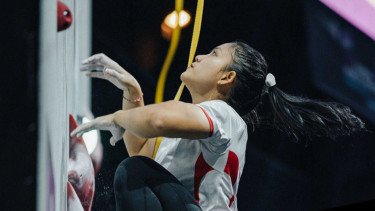 Desak Made Jadi Penyelamat Indonesia di China, Satu-satunya yang Bawa Pulang Medali dari World Climbing Series 2026