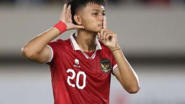 Striker Timnas Indonesia U-23 Hokky Caraka