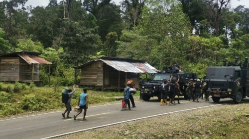TNI Buru Pemberontak OPM Penembak Anggota Kodim 1715 Yahukimo di Papua Pegunungan