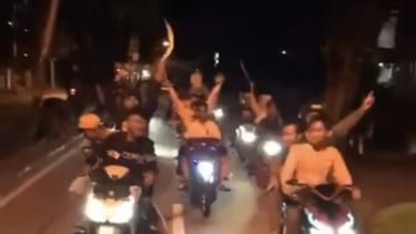 Anggota Geng Motor di Makassar Tewas Setelah Tabrak Mobil Boks