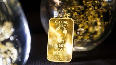 Harga Emas Global Amblas Nyaris 10 Persen, Terburuk dalam 15 Tahun