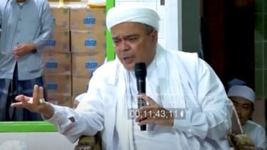 Begini Kondisi Habib Rizieq Pasca Bentrok Berdarah Saat Ceramahnya di Pemalang