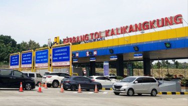 Lebih dari 2.000 Kendaraan Padati Arus Balik Mudik di Tol Kalikangkung Semarang