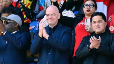 Infantino Bertemu Erick Thohir, Bahas Masa Depan Sepak Bola Indonesia