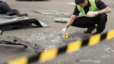 Detik-detik Karyawan BUMN Tewas Saat Bersepeda Buntut Hantam Bus Transjakarta yang Sedang Berhenti di Halte