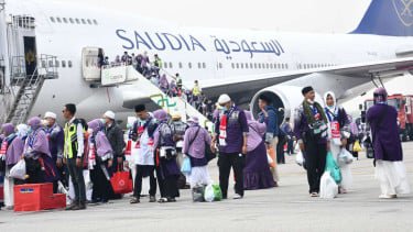 Sempat Gangguan Teknis hingga 24 Jam di Kualanamu, Pesawat Jemaah Haji Tiba Selamat di Madinah