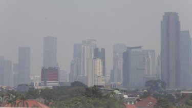 Kualitas Udara Jakarta Senin Pagi Terburuk Kedua di Dunia