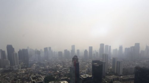 Kualitas Udara Jakarta Pagi Ini Masuk Kategori Tidak Sehat, Peringkat 5 Terburuk Dunia