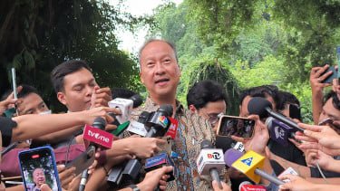 Menteri Perindustrian sekaligus Ketua Dewan Pembina Golkar, Agus Gumiwang