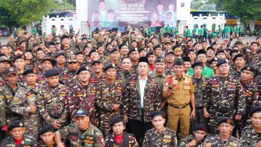 GP Ansor-Banser Gelar Puncak Hari Santri Nasional di Makam Kiai Abbas Buntet Cirebon