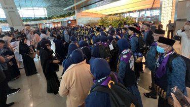 BPS: Jemaah Umroh Dongkrak Jumlah Penumpang Angkutan Udara Internasional Juli 2025