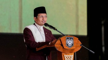 Menag Nasaruddin Umar di Hari Santri: Kesantunan Bangsa Indonesia Berakar dari Tradisi Pesantren
