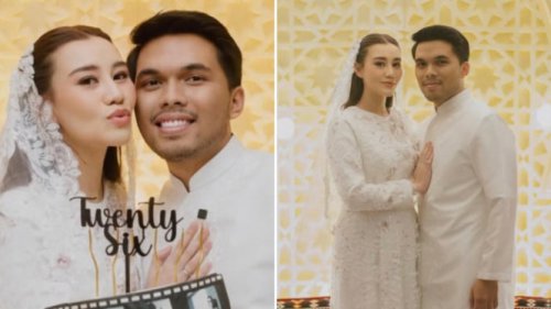 Aaliyah Massaid Hadiri Pernikahan Al Ghazali Meski Baru 4 Hari Melahirkan