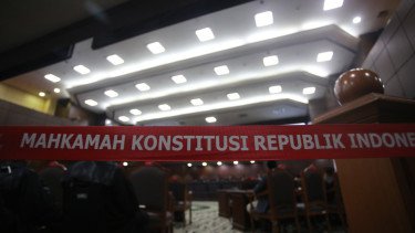 Mahkamah Konstitusi gelar sidang (foto ilustrasi).