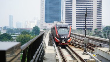 Viral LRT Mogok di Rasuna Said, Begini Penjelasan KAI