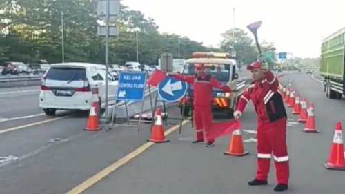 Lalu Lintas Normal, Contraflow di Tol Jagorawi Arah Puncak Dihentikan