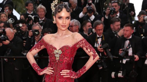 Sama-sama Hadiri Festival Film Cannes, Cinta Laura Bertemu Angelina Jolie?