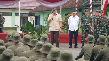 Pesan Menhan ke Anggota TNI: Tak Boleh Sakiti Hati Rakyat!