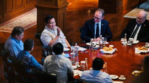 Temui Prabowo di Hambalang, Utusan PM Inggris Jajaki Buka Kampus Top UK di RI