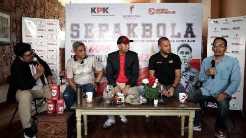 Andritany hingga KPK Bicara Sepakbola Indonesia, Ada Suap di Usia Muda?