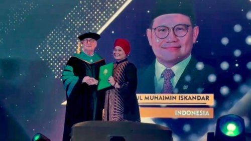 Cak Imin Dapat Gelar Doktor HC Bodhisastra University Florida, PKB: Ini Penghormatan sekaligus Pengakuan