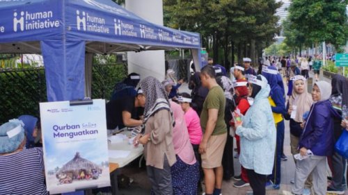 Sosialisasikan Bantuan Kemanusiaan ke Daerah Minim Sebaran Daging, Parade Qurban Muncul di Ajang CFD