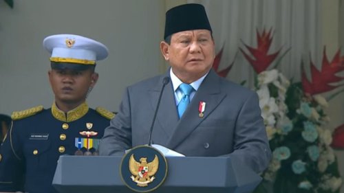 Prabowo di Hari Pancasila: Jangan Anggap NKRI Bisa Dibohongi, Bisa Ditipu!