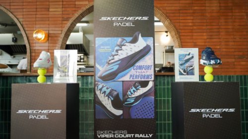 Skechers Rilis Sepatu Khusus Padel,&nbsp;Selipkan Teknologi Goodyear Rubber Outsole Buat Kurangi Slip