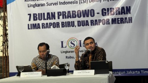 LSI Denny JA Ungkap Alasan Tingkat Kepuasan Terhadap Prabowo-Gibran Masih Tinggi, Meski Ada Rapor Merah
