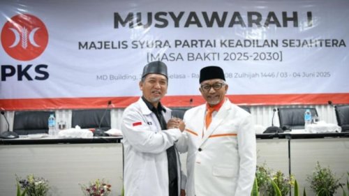 Almuzzamil Yusuf Terpilih jadi Presiden PKS Periode 2025-2030, Sohibul Iman Ketua Majelis Syura