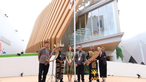 Tari Tradisional Dayak Hingga Musik Sasando, Guru dan Siswa Indonesia Tampilkan Pertunjukan Budaya di Jepang
