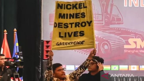 Polisi Bebaskan Tiga Aktivis Greenpeace yang Lakukan Aksi Tolak Tambang Nikel di Raja Ampat