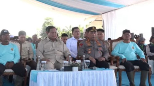 Presiden Prabowo Merasa Beruntung Dikelilingi Pejabat dan Tokoh Patriotik