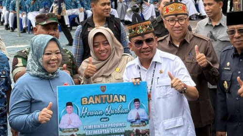 Pemprov Kalteng 600 Ekor Sapi Kurban, Gubernur Agustiar Sampaikan Pesan Ini