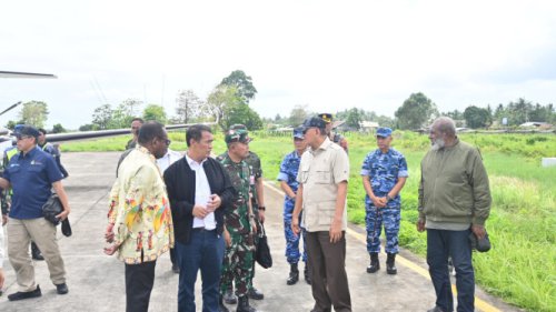 Menhan Sjafrie Kunjungi Boven Digoel Dukung Ketahanan Energi hingga Pastikan Stabilitas Wilayah Timur RI