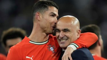 Cristiano Ronaldo Dipulangkan usai Dapat Kartu Merah, Roberto Martinez: Adegan Itu Terlihat Lebih Buruk dari Aslinya