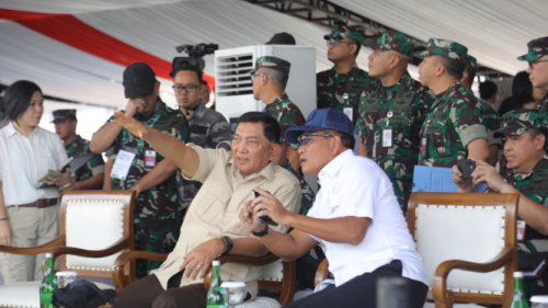 Menhan Sjafrie Terjun Langsung Cek Kesiapan Pembukaan Pameran Alutsista Berskala Internasional, Indo Defence 2024