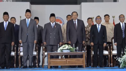 Diminta Pidato oleh Prabowo, SBY: Perintah Panglima Tertinggi, Saya Siap