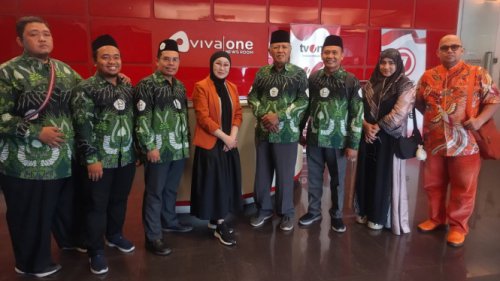 Silaturahmi Ikatan Pesantren Indonesia ke Kantor Pusat tvOne, Perkuat Sinergi Televisi Nasional dan Dunia Pesantren