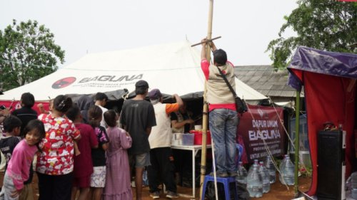 PDIP Dirikan Dapur Umum Buat Korban Kebakaran di Penjaringan, Bawa Pesan Megawati