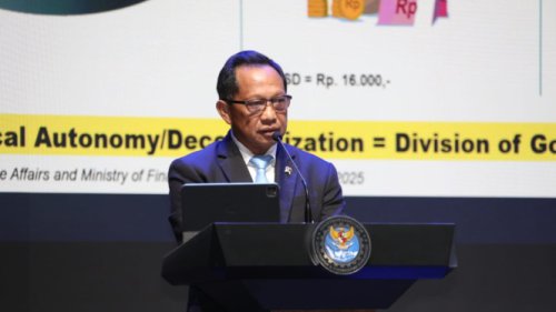 Mendagri: Pemda Pegang Peran Strategis dalam Pembangunan Infrastruktur Nasional