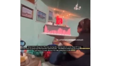 Nangis Histeris! Detik-detik Istri Beri Kejutan Ultah pada Suami, Ternyata Ditemui Sudah Meninggal Dunia