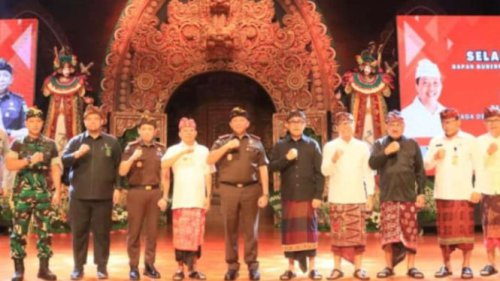 Bale Kertha Adhyaksa di Denpasar Diresmikan Serentak,&nbsp;Walikota Sebut Sejalan dengan Sepirit Vasudhaiva Kutumbakam