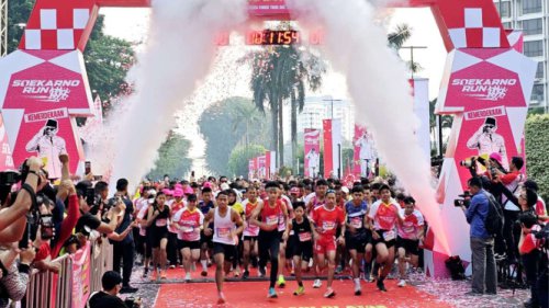 Soekarno Run Solo: Momentum PDIP Solidkan Organisasi Partai di Jawa Tengah