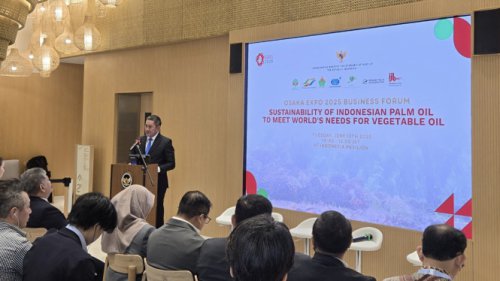 Surveyor Indonesia Tegaskan Komitmen Keberlanjutan Industri Kelapa Sawit di Osaka Expo 2025